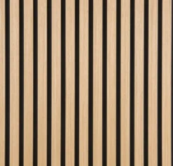 Akustikkpanel Quanti Light Oak 18 x 520 x 2440 mm