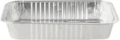 Aluminiumsform 24,5 x 17,5 cm 5 stk. - Grillexpert