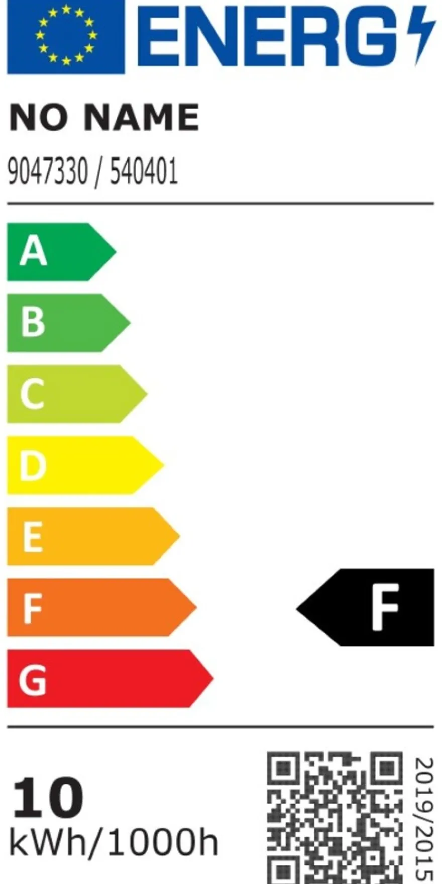 Arbeidslampe inkl. 10 W LED-pære svart