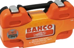 Bahco pipenøkkelsett 34 deler