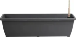 Balkongkasse Lux grå 80 cm
