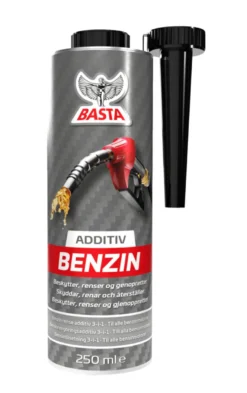 Basta bensinadditiv 3-i-1 250 ml