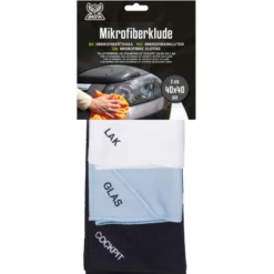 Basta mikrofiberkluter til bil 3 stk.