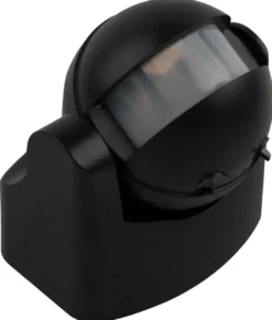 Bevegelsesensor 180° svart IP44