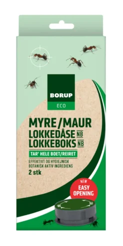 Borup ECO Maurlokkeboks 2 stk.