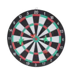 Dartspill med skive og piler