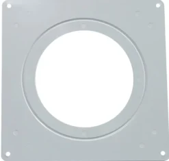 Dekkplate Ø100/125 17,5 x 17,5 cm