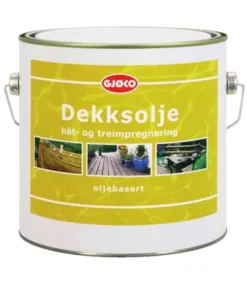 Dekksolje 3 liter - Gjøco
