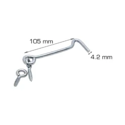 Dørkrok 105 mm elforsinket 2 stk.