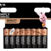 Duracell Simply AA-batteri 16-pk.