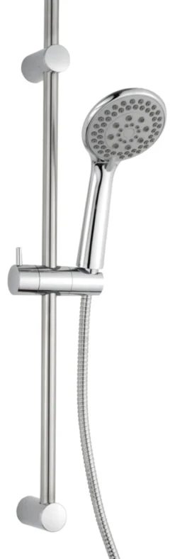 Dusjsett Ø100 mm krom - REN