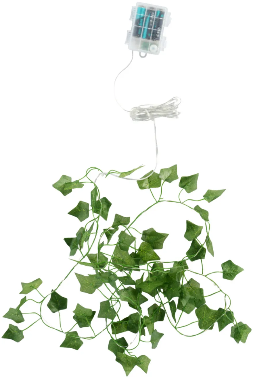 Eføygirlander med 20 LED-pærer – Garden®