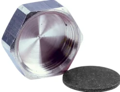 Endemuffe 3/4" krom