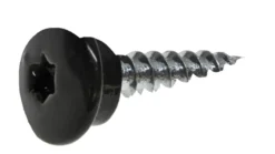 Fasadeskrue 4,8 x 35 mm svart - 50 stk.