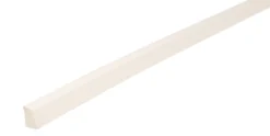 Feielist plast lys grå – 10 x 16 x 3000 mm