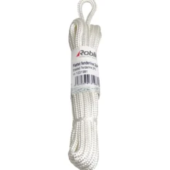 Fenderline flettet 2-pk hvit 6 mm x 1,5 meter - Robline®