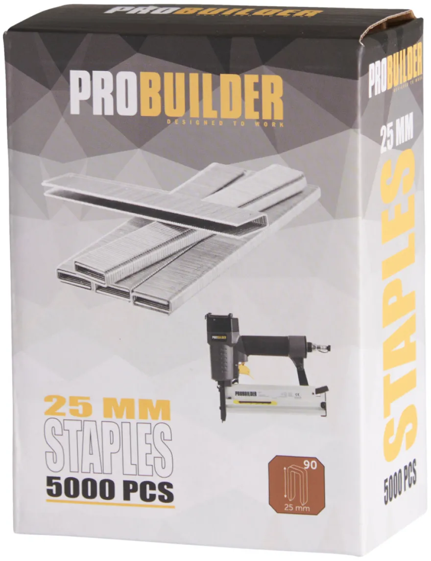 Festestifter 25 mm 5000 stk. - Probuilder