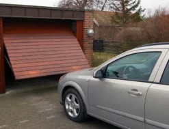 Forlengerskinne til garasjeportåpner 50 cm