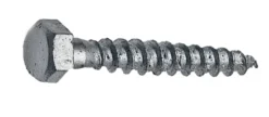 Fransk treskrue 6 x 50 mm - 25 stk.
