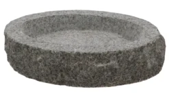 Fuglebad granitt 26 x 17 x 7,4 cm
