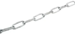Galvanisert kjetting langlenket Ø3 mm x 2 meter