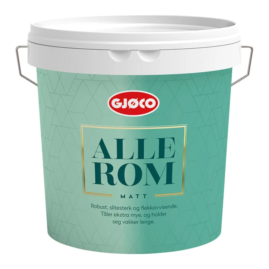 Gjøco Alle Rom veggmaling matt 2,7 liter - Myrull 333