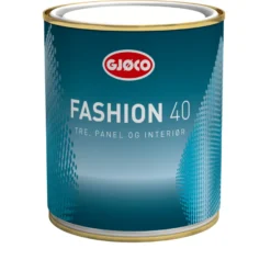 Gjøco Fashion 40 halvblank oljemaling 0,68 liter - Perlehvit 351