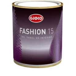 Gjøco Fashion 15 silkematt oljemaling 0,68 liter - Perlehvit 351