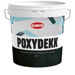 Gjøco Poxydekk lys grå 2,1 liter - Del 1
