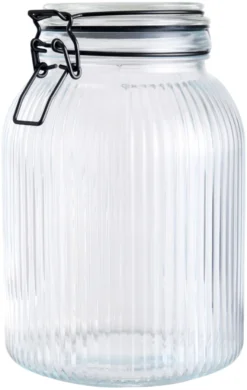 Glasskrukke riflet 1,9 liter - DAY
