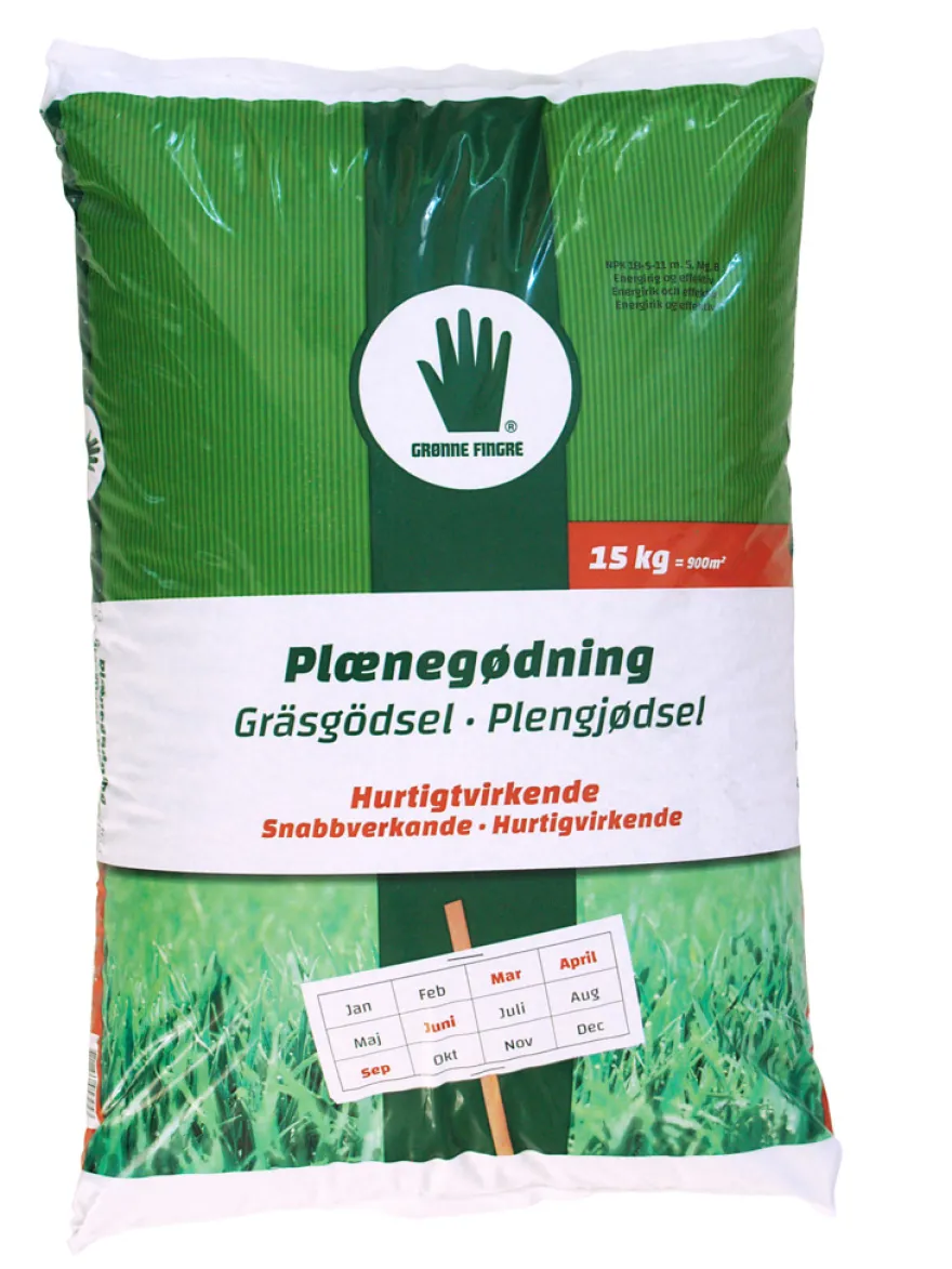 Grønne Fingre® plengjødsel 15 kg