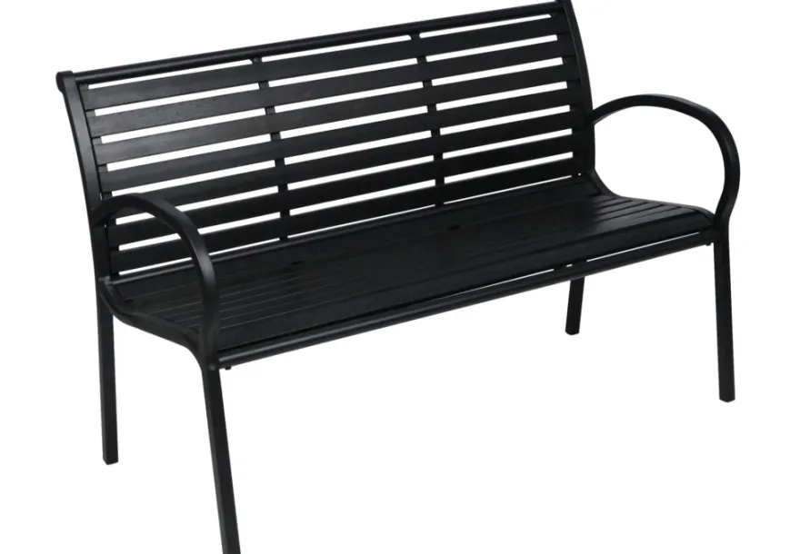 Hagebenk Amsterdam svart 125 x 60 cm - Sunlife®