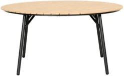 Hagebord Nebraska stål/nonwood Ø150 cm - Sunlife®