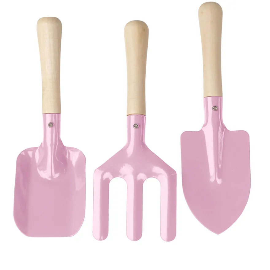 Hageredskaper til barn 3-pk. rosa – Garden®