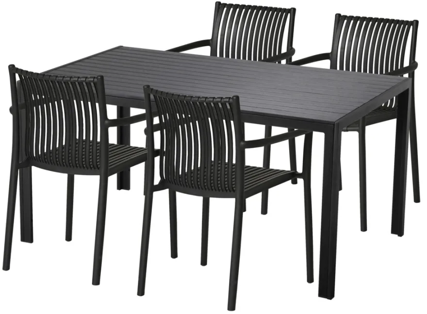 Hagestol Wien svart - Sunlife®