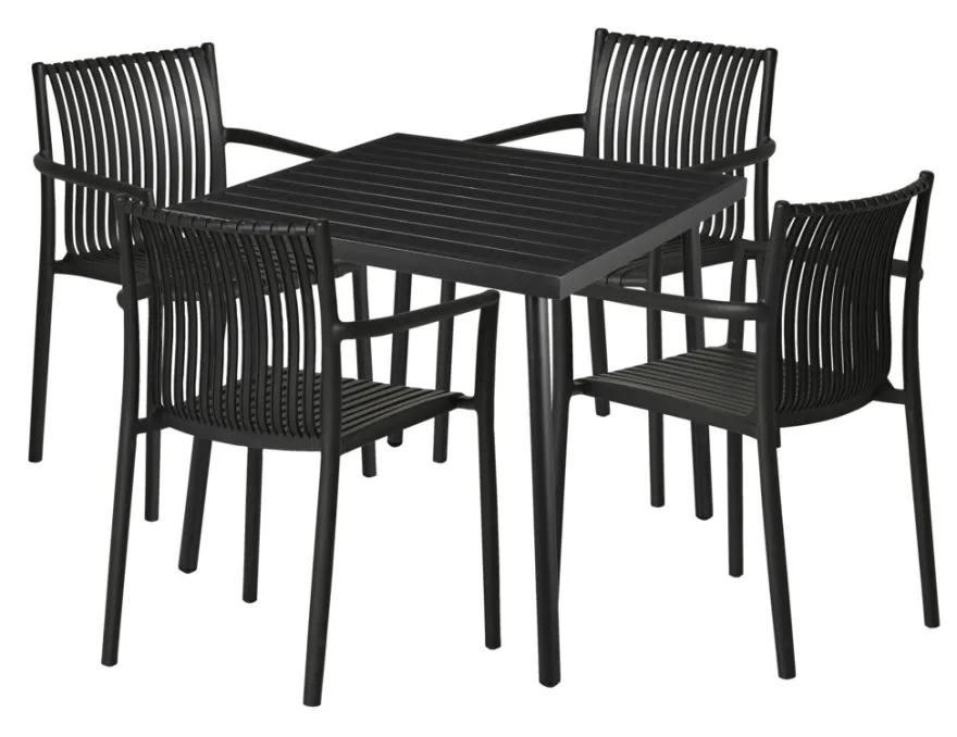 Hagestol Wien svart - Sunlife®