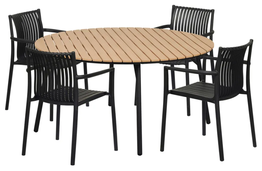 Hagestol Wien svart - Sunlife®