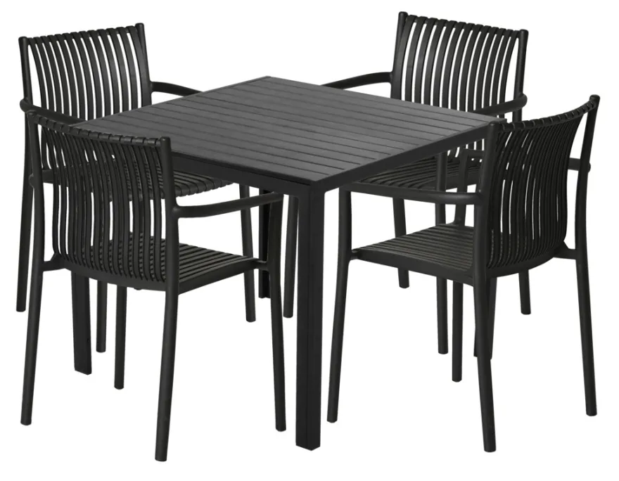 Hagestol Wien svart - Sunlife®