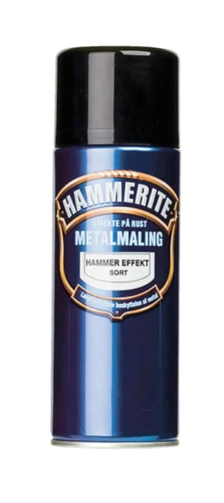 Hammerite metallmaling svart hammereffekt 400 ml