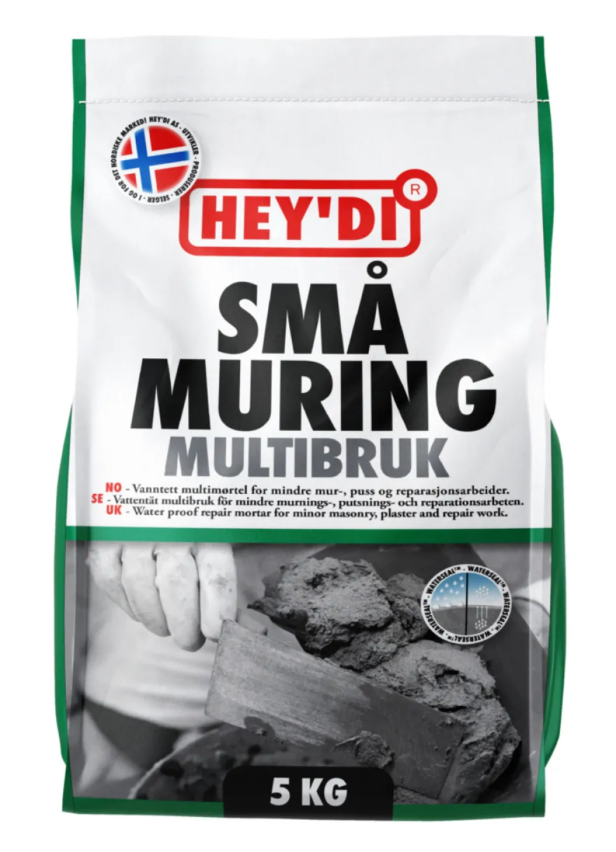Hey'di Småmuring 5 kg