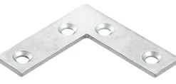Hjørnebeslag 65 x 65 x 15 mm. mm - 2 stk.