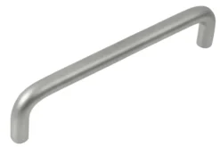 Håndtak U-form stål 128 mm - 2 stk.