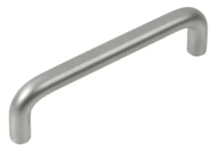 Håndtak U-form stål 96 mm - 2 stk.