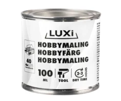 Hobbymaling gull 100 ml - Luxi