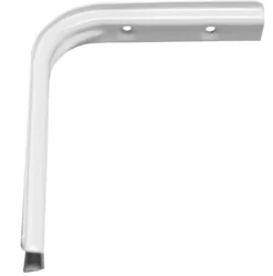 Hylleknekt U-profil 125 x 150 mm hvit