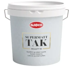 Interiør 02 hvit base 2,7 liter tak - Gjøco