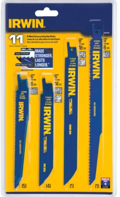 Irwin bajonettsagblader 11 deler
