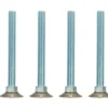Justeringsskruer til bordben 105/90 x 10 mm 4 stk.