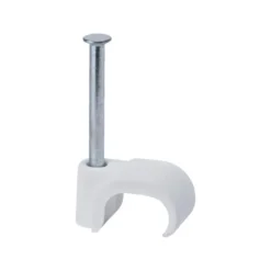 Kabelklemmer 6 - 10 mm hvit - 20 stk.