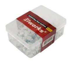 Kabelklemmer flat 4 x 6 mm 100 stk.